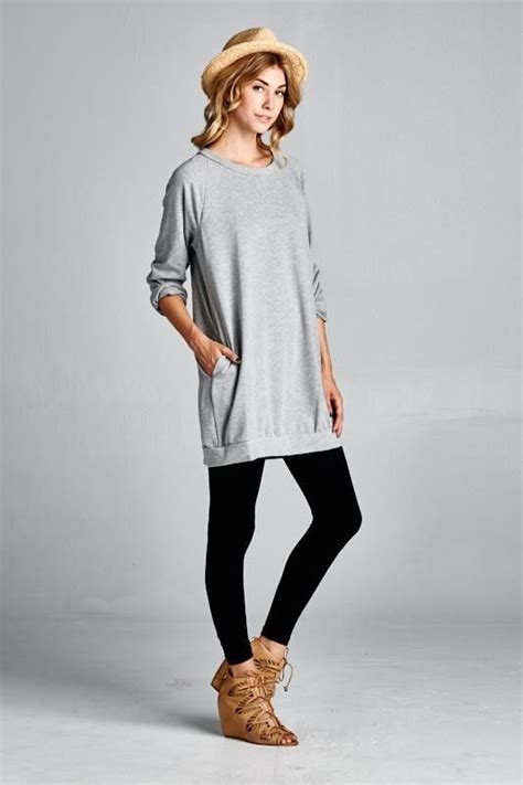 extra long sweatshirts for leggings.